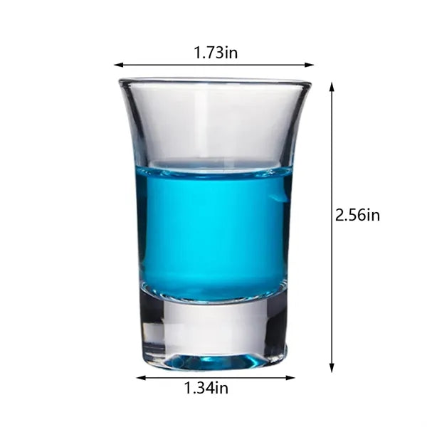 Clear whiskey cocktail vodka spirits party round shot glass