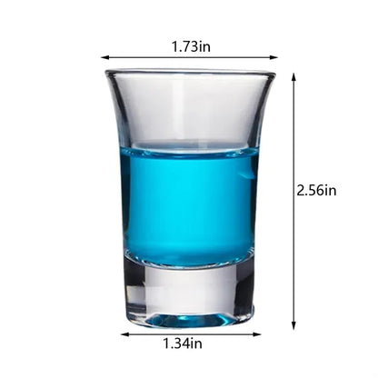 Clear whiskey cocktail vodka spirits party round shot glass