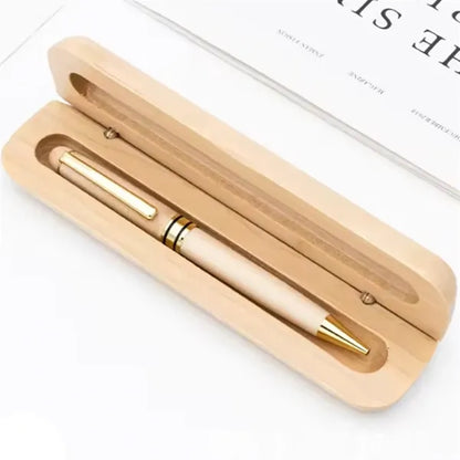 Wooden Pen with Matching Wooden Gift Box