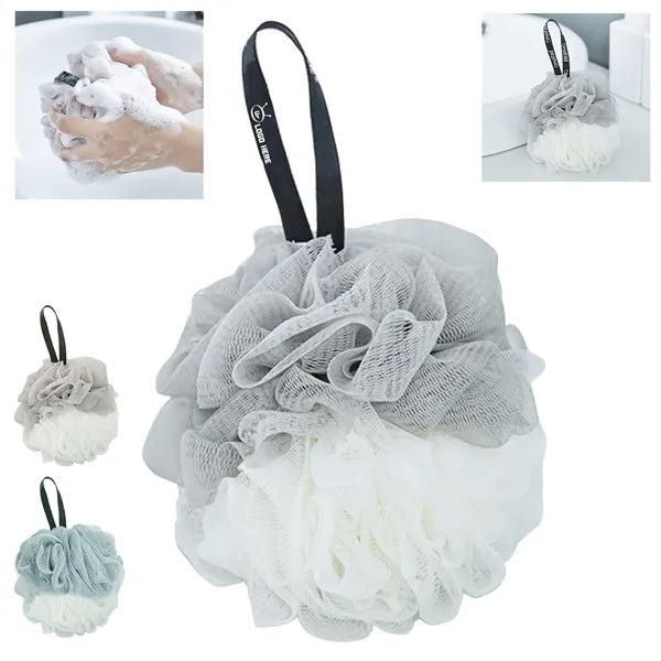 Two-Color Bath Sponge Ball