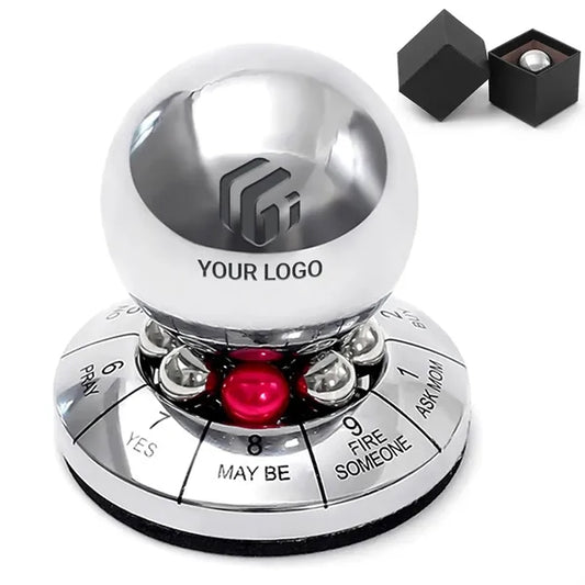 Desk decor office finger spinner decision maker metal ball