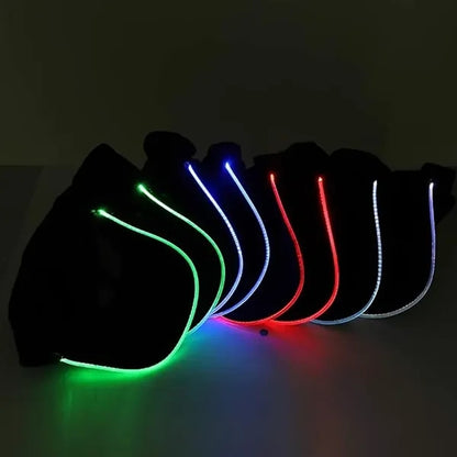 Party rave festival hip-hop LED hat light up baseball cap