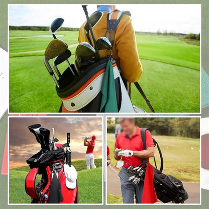 Custom premium men dad husband gifts golf towel with clip