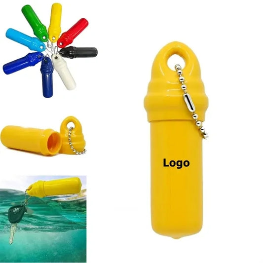 Floating Keychain with Waterproof Safety Container