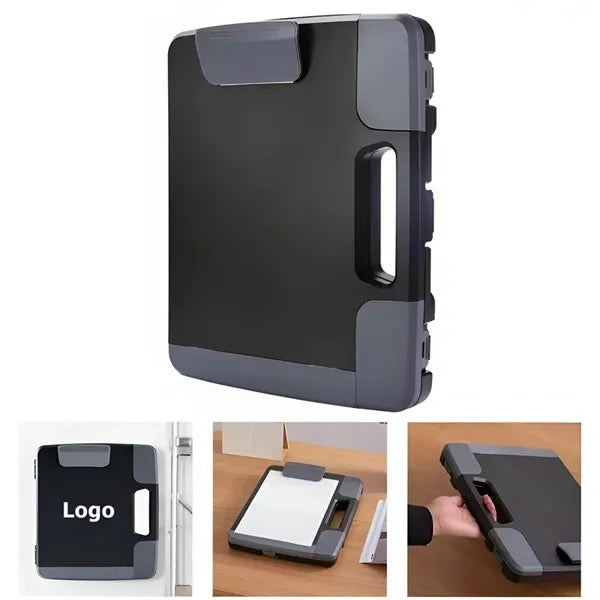 Portable Clipboard Storage plastic Case with Handle