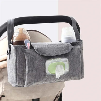 Universal Large Baby Stroller Organizer with Shoulder Strap