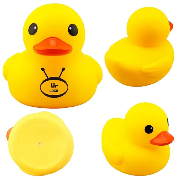 2.36Inch Height Bath Toy Yellow Rubber