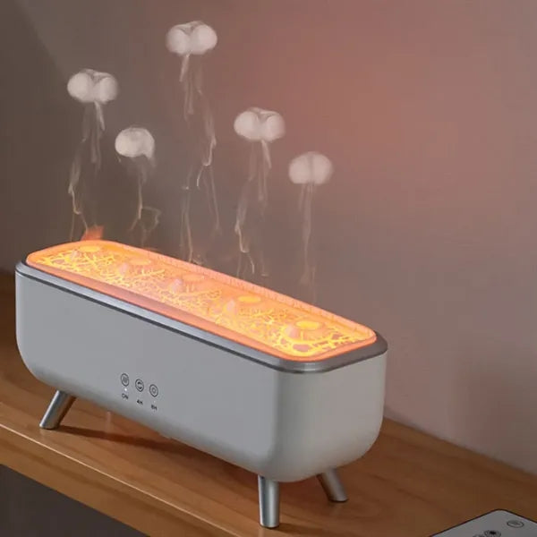 10oz Jellyfish Humidifier with Dynamic Mist and Light Show