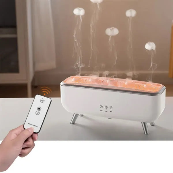 10oz Jellyfish Humidifier with Dynamic Mist and Light Show