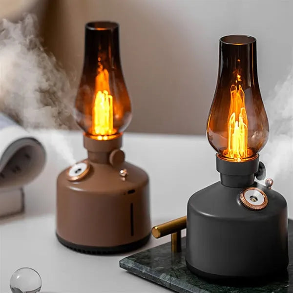 Kerosene Shaped Humidifier with Night Light and 9.5oz Tank