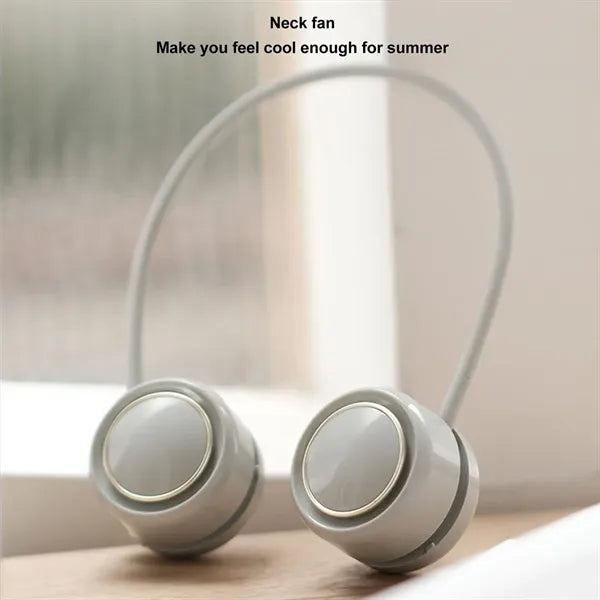 Lightweight Rechargeable Quiet 3 Speeds Neck Wrap Mini Fan