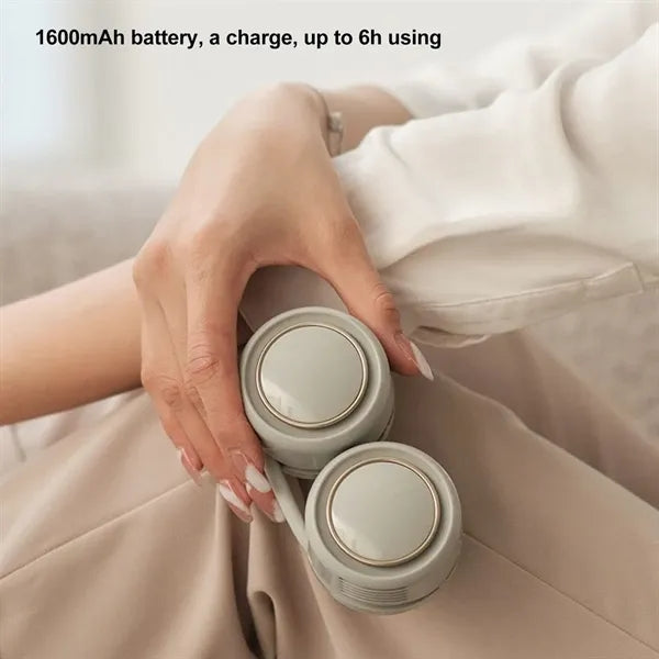 Lightweight Rechargeable Quiet 3 Speeds Neck Wrap Mini Fan