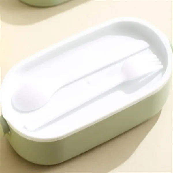 3-Layer Leakproof Secure Buckles Lunch Box Utensil Included