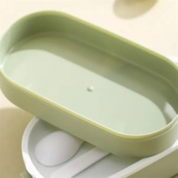 3-Layer Leakproof Secure Buckles Lunch Box Utensil Included