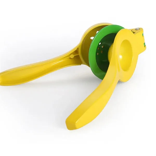 2-in-1 Ergonomic Grip Metal Lemon Juicer with Seed Filter