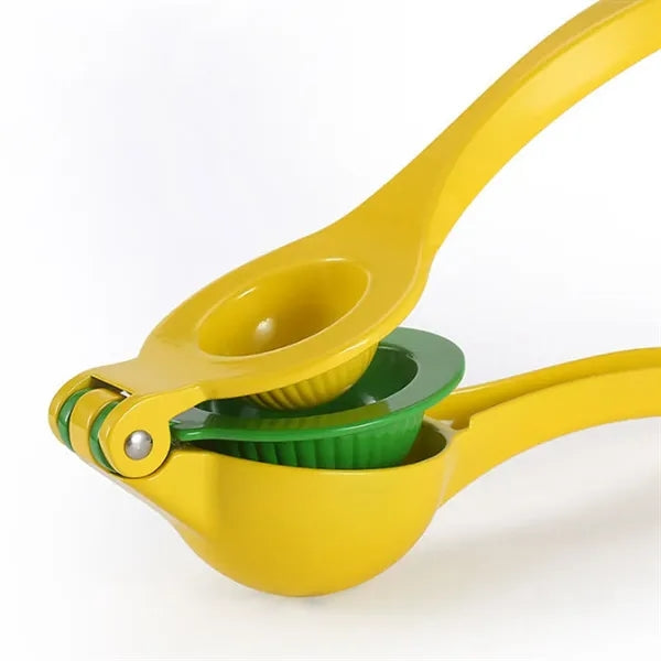 2-in-1 Ergonomic Grip Metal Lemon Juicer with Seed Filter