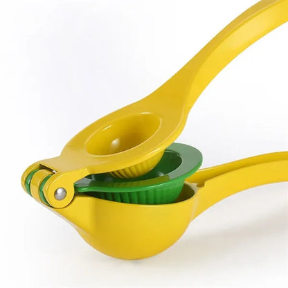 2-in-1 Ergonomic Grip Metal Lemon Juicer with Seed Filter