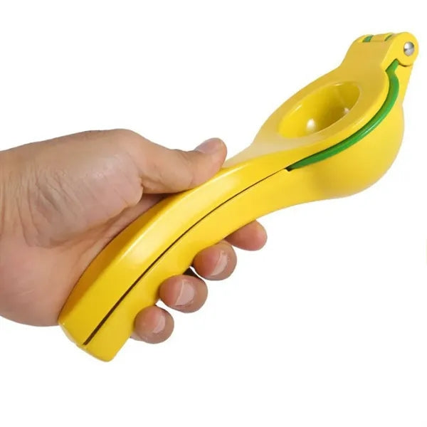 2-in-1 Ergonomic Grip Metal Lemon Juicer with Seed Filter