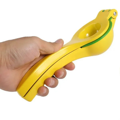 2-in-1 Ergonomic Grip Metal Lemon Juicer with Seed Filter