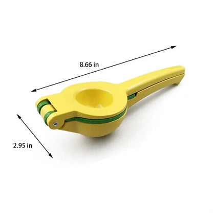 2-in-1 Ergonomic Grip Metal Lemon Juicer with Seed Filter