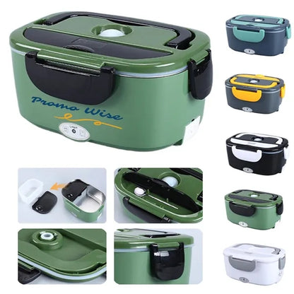 2-in-1 Portable Self-Heating Leakproof Electric Lunch Box