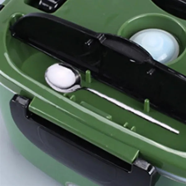 2-in-1 Portable Self-Heating Leakproof Electric Lunch Box