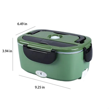 2-in-1 Portable Self-Heating Leakproof Electric Lunch Box