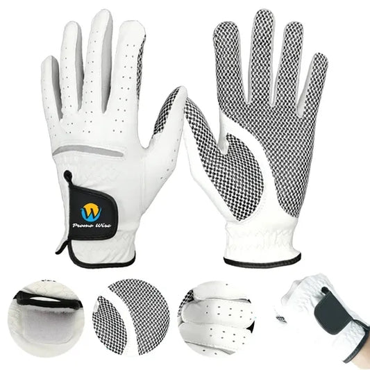 Anti-Slip Breathable Comfort Premium Sheepskin Golf Gloves