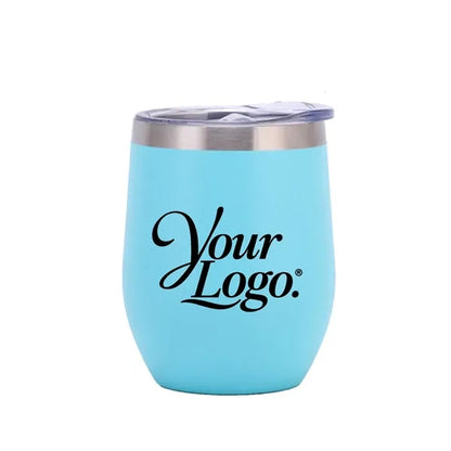 12 Oz Custom Stainless Steel Wine Tumblers