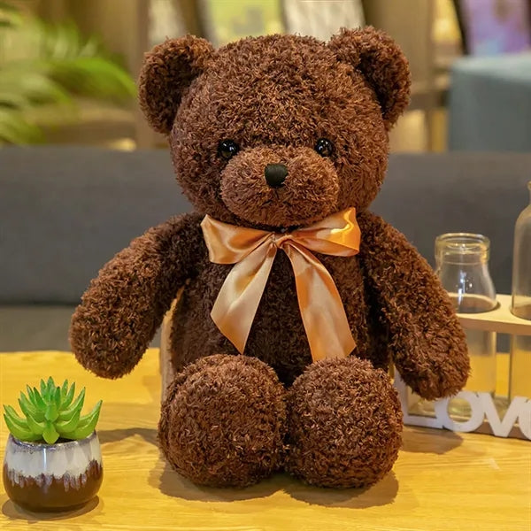 Realistic Removable Outfit Soft Plush Bear Stuffed Animal