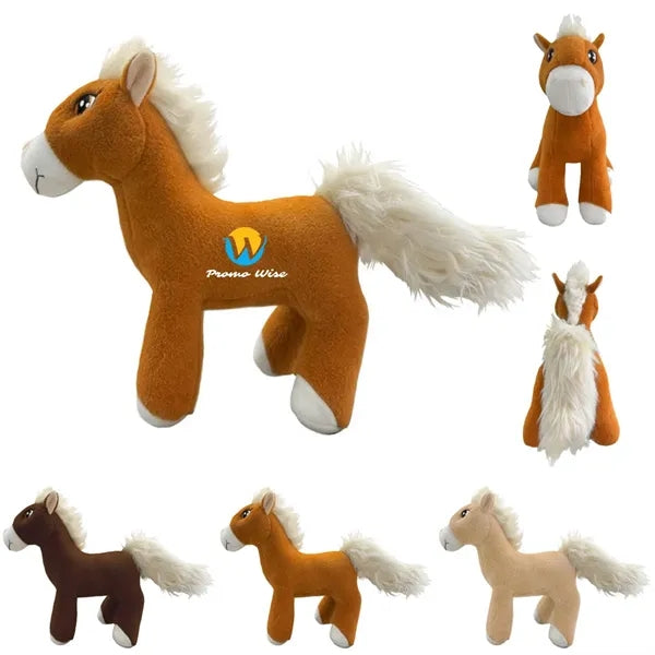 Soft Durable Interactive Lifelike Running Pony Plush Toy