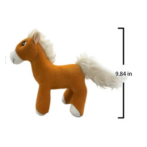 Soft Durable Interactive Lifelike Running Pony Plush Toy
