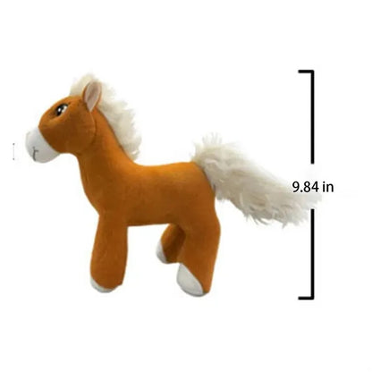 Soft Durable Interactive Lifelike Running Pony Plush Toy