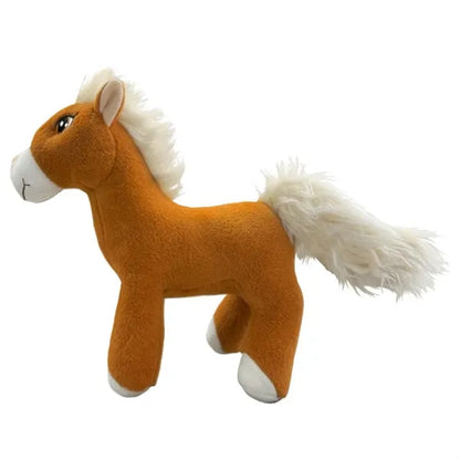 Soft Durable Interactive Lifelike Running Pony Plush Toy