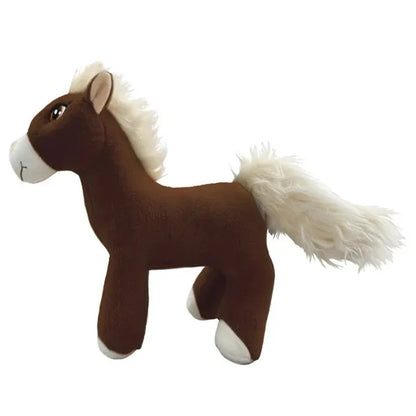 Soft Durable Interactive Lifelike Running Pony Plush Toy