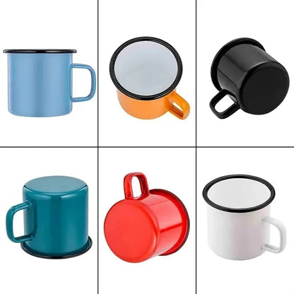 14 oz Enamel Mug Camp Drinking Cups