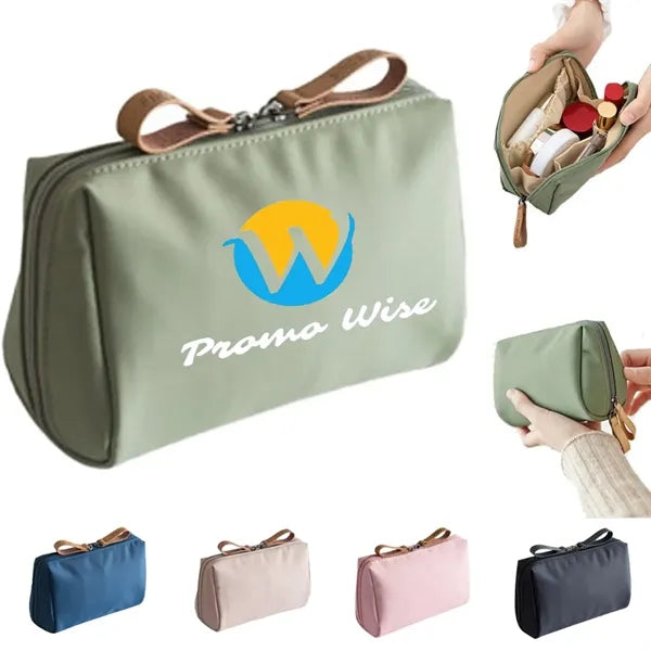 Durable Waterproof Multi-Compartment Cosmetic Organizer