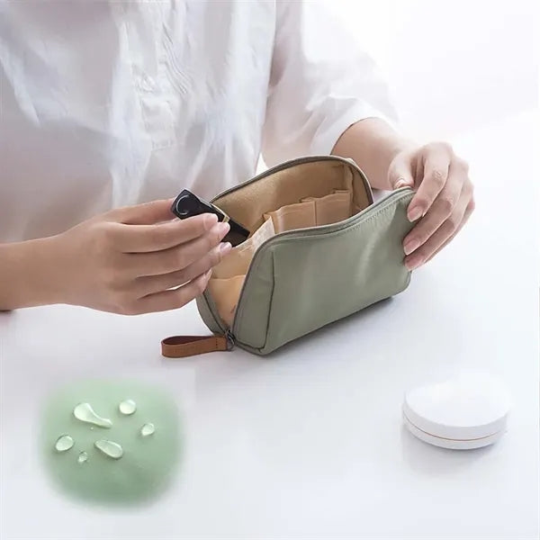 Durable Waterproof Multi-Compartment Cosmetic Organizer