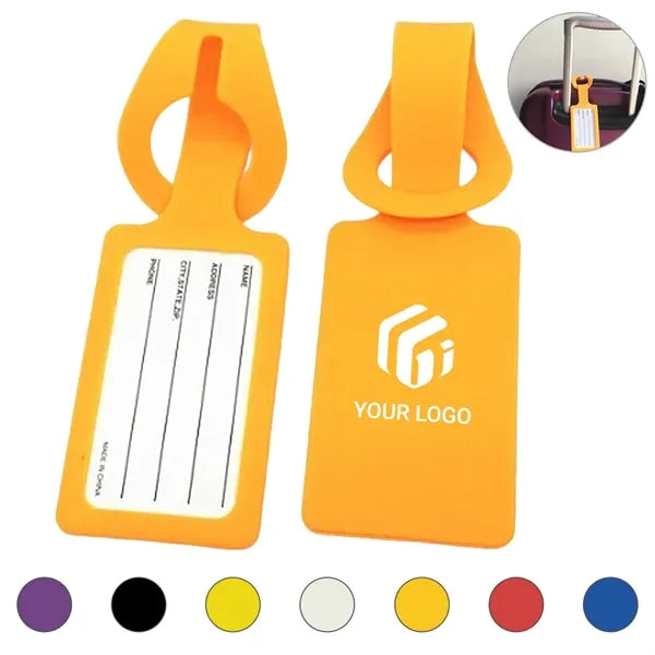 Travel airplane suitcase labels waterproof name luggage tags
