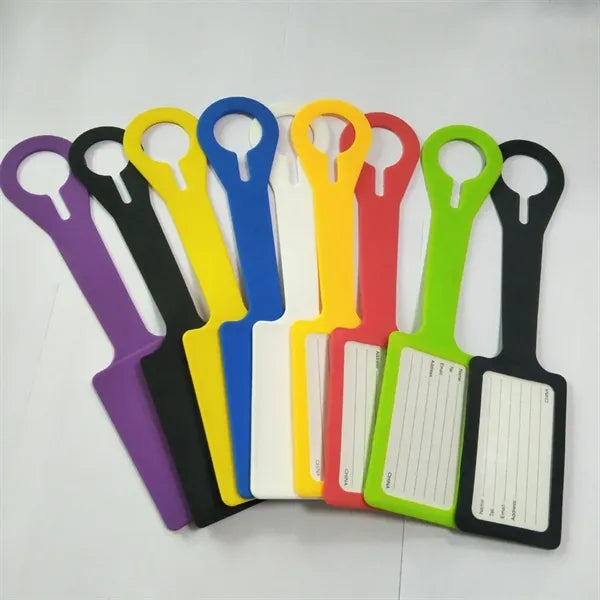 Travel airplane suitcase labels waterproof name luggage tags