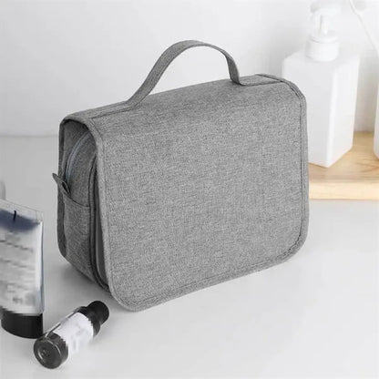Foldable Waterproof Hanging Toiletry Bag with Hook