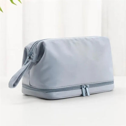 Dual Compartment Durable Dustproof Waterproof Makeup Bag