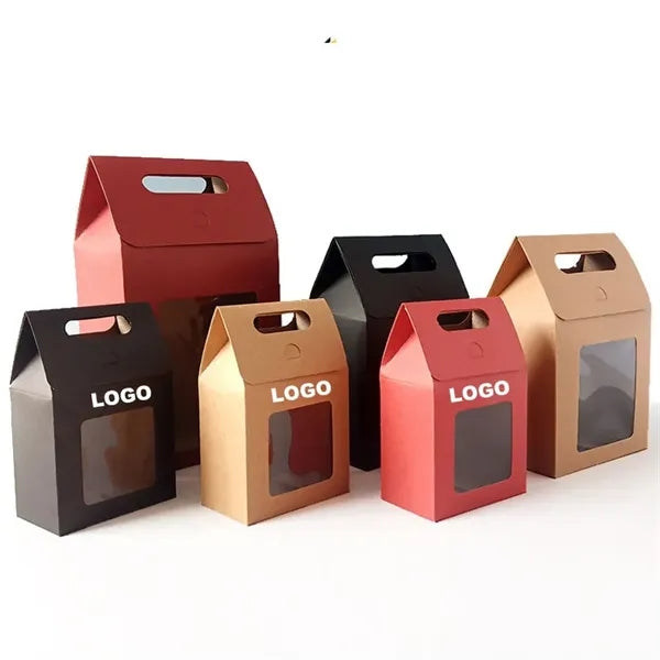 Kraft Gift Box with Window
