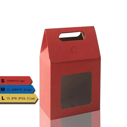Kraft Gift Box with Window