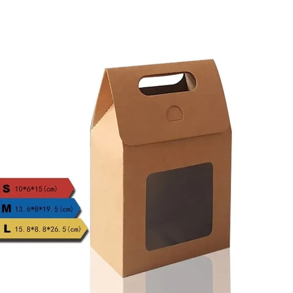 Kraft Gift Box with Window