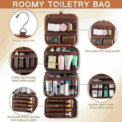 3-in-1 Multi-Compartment Detachable Waterproof Toiletry Bag