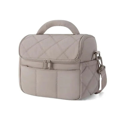 Leakproof Multi-Pocket Insulated Lunch Tote Adjustable Strap