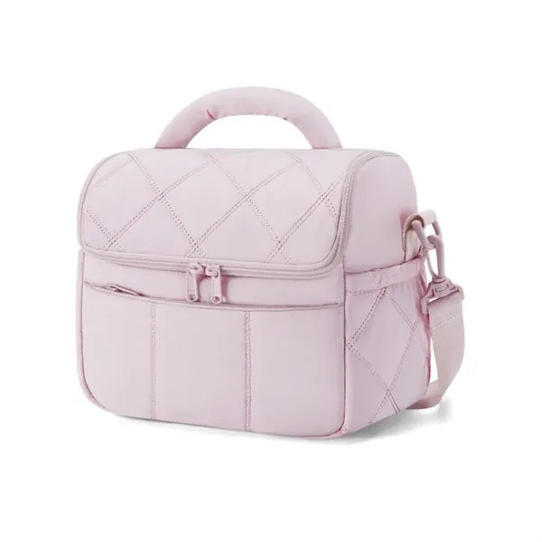 Leakproof Multi-Pocket Insulated Lunch Tote Adjustable Strap