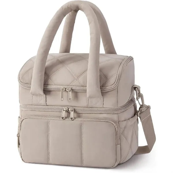 Spacious Portable Leakproof Insulated Crossbody Lunch Bag