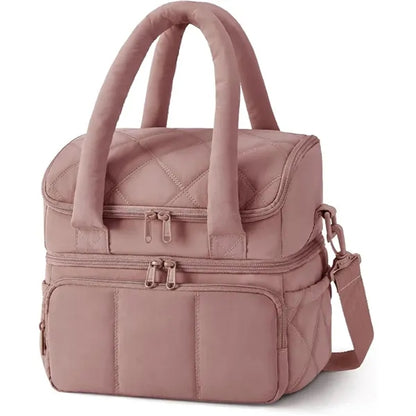 Spacious Portable Leakproof Insulated Crossbody Lunch Bag